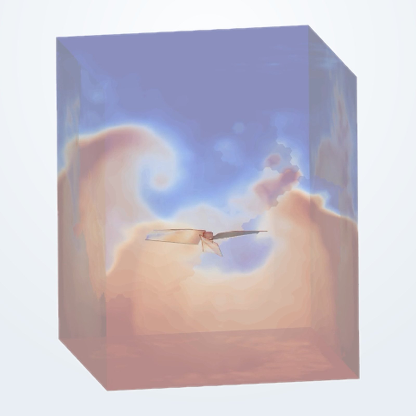 Conventional draft-tube system — Volume fraction of particle